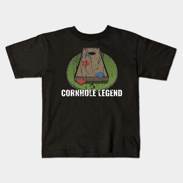 CORNHOLE Kids T-Shirt by Cult Classics